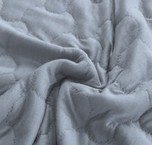 Load image into Gallery viewer, Ultra-Soft Bamboo Quilted Throw Blanket Breathable, Extra Full Size 79” x 90” (Light Cyan)