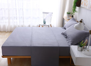 Candid Bedding 4-Piece Essential Sheet Set – Gray