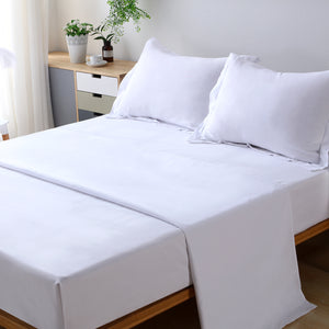 Candid Bedding 4-Piece Essential Sheet Set – White