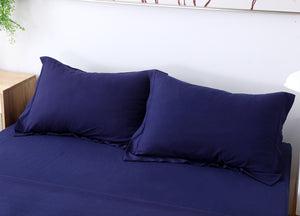 Candid Bedding 4-Piece Essential Sheet Set – Blue