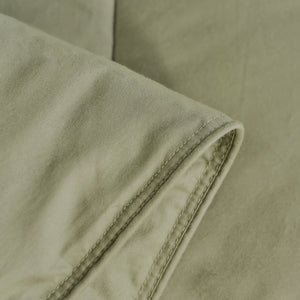 Candid Bedding All Season Essential Alternative Goose Down Comforter, Quilted Duvet Insert (Army)
